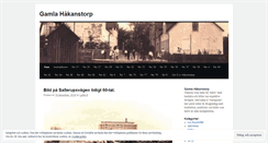 Desktop Screenshot of gamlahakanstorp.wordpress.com