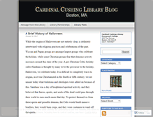 Tablet Screenshot of emmanuellibrary.wordpress.com