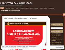 Tablet Screenshot of labsistemtmip.wordpress.com