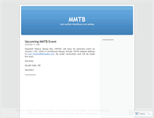 Tablet Screenshot of mmtb09.wordpress.com