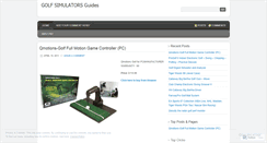 Desktop Screenshot of golfsimulatorsreviews.wordpress.com
