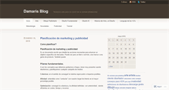 Desktop Screenshot of damatis.wordpress.com