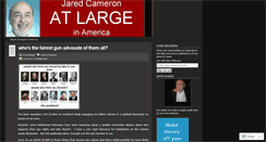 Desktop Screenshot of cameronatlarge.wordpress.com