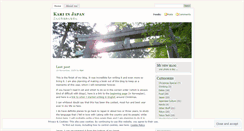 Desktop Screenshot of kariijapan.wordpress.com