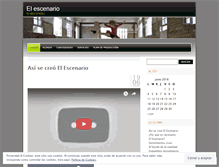 Tablet Screenshot of elescenarioilicitano.wordpress.com