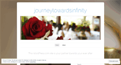 Desktop Screenshot of journeytowardsinfinity.wordpress.com