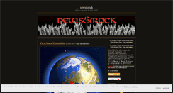 Desktop Screenshot of newsofrock.wordpress.com