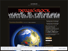 Tablet Screenshot of newsofrock.wordpress.com