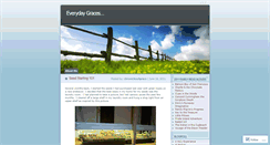 Desktop Screenshot of chroniclesofgrace.wordpress.com