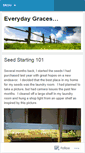 Mobile Screenshot of chroniclesofgrace.wordpress.com