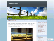 Tablet Screenshot of chroniclesofgrace.wordpress.com