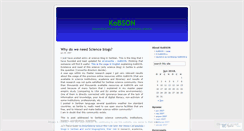 Desktop Screenshot of kobson.wordpress.com