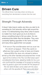 Mobile Screenshot of drivencure.wordpress.com