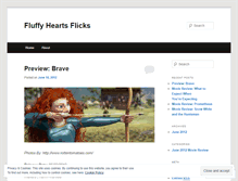 Tablet Screenshot of fluffyheartflicks.wordpress.com