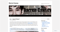 Desktop Screenshot of darrencassey.wordpress.com