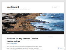 Tablet Screenshot of janellcoward.wordpress.com