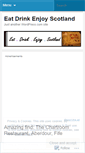 Mobile Screenshot of eatdrinkenjoyscot.wordpress.com