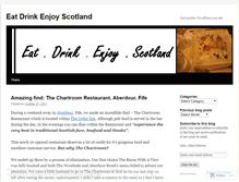 Tablet Screenshot of eatdrinkenjoyscot.wordpress.com