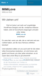 Mobile Screenshot of mimilove.wordpress.com