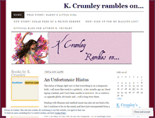 Tablet Screenshot of klcrumley.wordpress.com