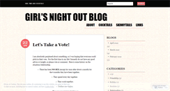 Desktop Screenshot of girlsnite.wordpress.com