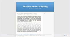 Desktop Screenshot of jeritannuraniku.wordpress.com