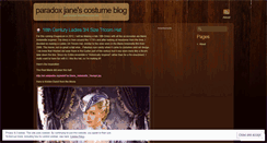 Desktop Screenshot of paradoxjane.wordpress.com