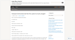 Desktop Screenshot of hateblogwatch.wordpress.com