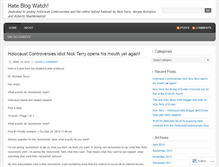 Tablet Screenshot of hateblogwatch.wordpress.com