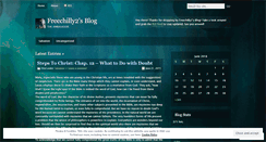 Desktop Screenshot of freechilly2.wordpress.com