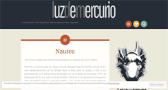 Desktop Screenshot of luzdemercurio.wordpress.com