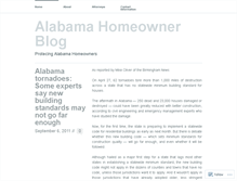 Tablet Screenshot of alabamahomeowner.wordpress.com