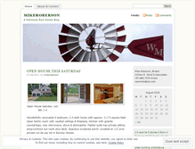 Tablet Screenshot of mikeroberson.wordpress.com