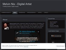 Tablet Screenshot of melvinnix.wordpress.com