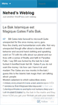 Mobile Screenshot of nehed.wordpress.com