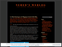 Tablet Screenshot of nehed.wordpress.com