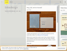 Tablet Screenshot of linkedesign.wordpress.com
