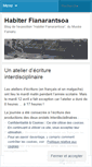 Mobile Screenshot of habiterfianarantsoa.wordpress.com
