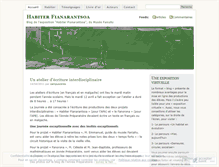 Tablet Screenshot of habiterfianarantsoa.wordpress.com