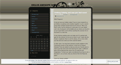 Desktop Screenshot of erilo.wordpress.com