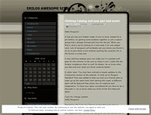 Tablet Screenshot of erilo.wordpress.com