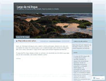 Tablet Screenshot of largodamalingua.wordpress.com