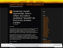 Tablet Screenshot of discjockeydave.wordpress.com
