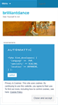 Mobile Screenshot of brilliantdance.wordpress.com