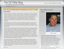 Tablet Screenshot of octaneoc.wordpress.com