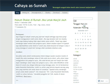 Tablet Screenshot of abufauzanassalafi.wordpress.com