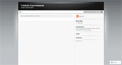 Desktop Screenshot of celebrityweb.wordpress.com