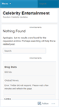 Mobile Screenshot of celebrityweb.wordpress.com