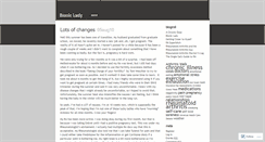Desktop Screenshot of bioniclady.wordpress.com