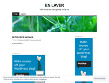 Tablet Screenshot of enlaver.wordpress.com